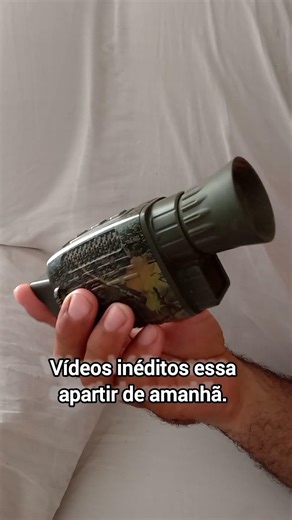 Monóculo de visão noturna. #vidaselvagem #natureza #ceva #cateto