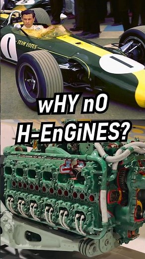 wHY DoN'T CaRS uSE H-ENGiNEs?