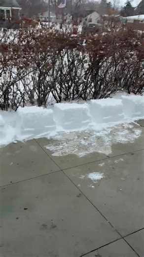 1.3K views · 14 reactions | Running out of places to put snow so I told sons to make igloos with the buckets soon as they finished and I dropped salt Mother Nature must of got mad cause it started snowing!!! | Vincent Zip Green | Facebook