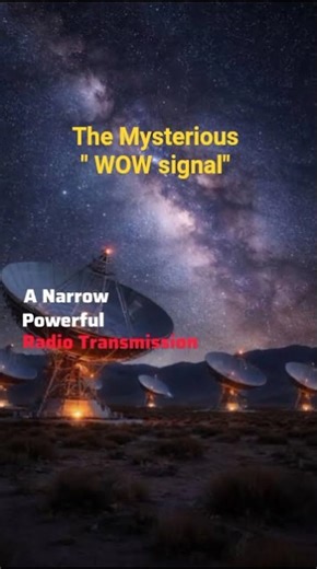 WOW signal space mystery #shorts