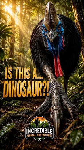 Is This a DINOSAUR?! | The Southern Cassowary Explained | Incredible Animal Adventures