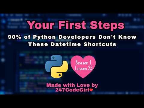 90% of Python Developers Don't Know These Datetime Shortcuts