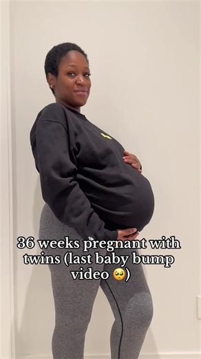 36 weeks and 4 days. The journey is about to come to an end. Soon, I’ll be carrying my babies 🥺🥺 #36weekspregnant #pregnantwithtwins #twinpregnancy #thirdtrimester #momsoftiktok #pregnancyjourney #pregnanttiktok
