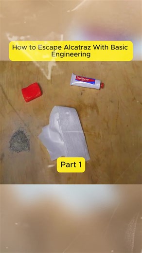 How to escape Alcatraz with basic Engineering #tiktok #foryour #markrober #viral #video