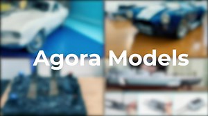 Museum-quality die-cast metal model kits with working electronics. | Agora Models