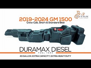 Expand Your Fuel Capacity with the Titan Fuel Tanks 43 Gallon GM XXL Replacement Tank | 7010519