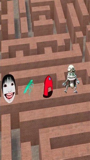 Four Legends. One Maze. Zero Escape Routes. 😱💀 #garrysmod #gmod #nextbots