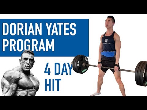 DORIAN YATES-Style Bodybuilding Program (4 Day Bro Split)