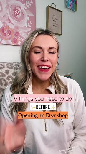 How to start an Etsy shop for beginners ☺️ #fasttrackgirltips #etsydigitalproducts #sellingonetsy #etsysmallbusiness how to sell digital products on Etsy
