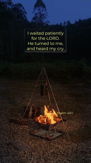 Daily Bible Verse – Psalm 40:1 | Morning Bible Drop