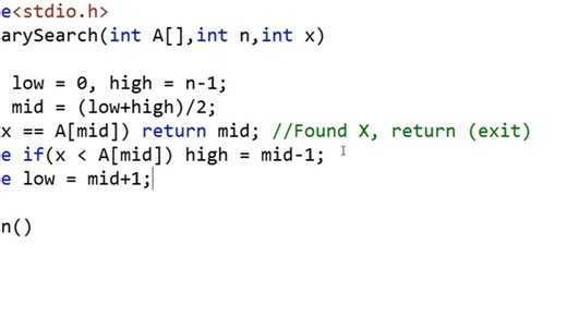 Binary Search - Iterative Implementation and common errors [OAZc1zwjERU]
