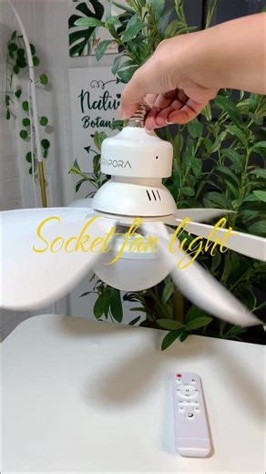 Tri-Color Socket Fan Light Explained