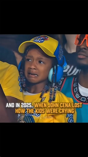 John Cena made the kids cry 😔 #johncena #wwe #shorts