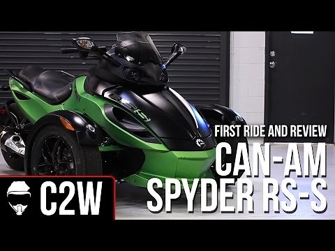 2012 Can-Am Spyder RS-S - First Ride and Review