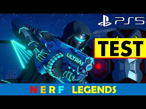 NERF LEGENDS 🔫 für PS5 im TEST - DEUTSCH | Guter Shooter Titel mit starker Lizenz ?!?