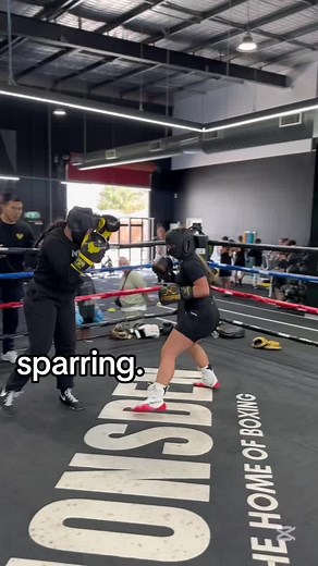 Exciting Boxing Sparring Session for Women