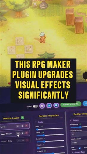 This RPG Maker Plugin heavily upgrades your Visual Effects #rpgmaker #gamedev #rpgmakermz
