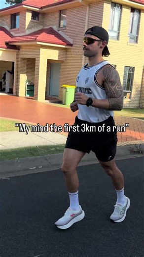 First 3km of any run is the absolute WORST😩