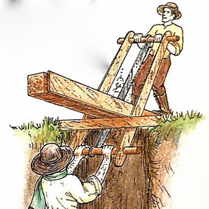 A Brief History of Wood-Splitting Technology, Part 2: Saw Pits - Core77