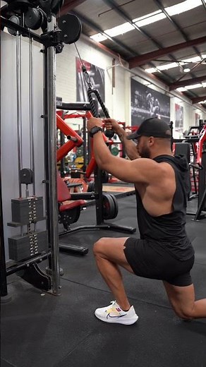 High Cable Kneeling Face Pull