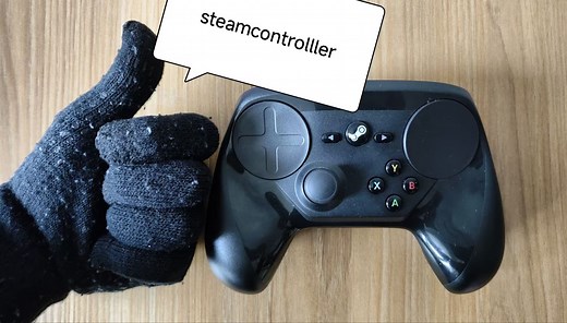 2024年的steam controller的开箱与试玩，看看这款奇葩手柄到底怎么样