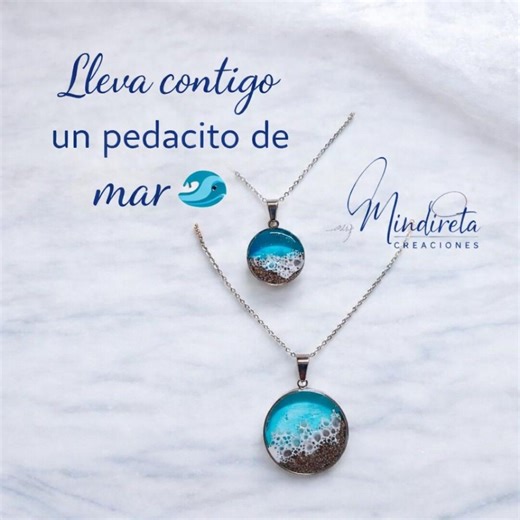 Personalized Sand and Shell Jewelry | Necklace With Sea Souvenirs | Resin With Beach Elements | Handmade Marine Jewelry - Etsy