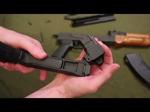 Installing Magpul ZHUKOV-S stock on AK-47