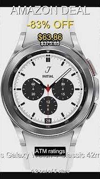 Samsung Galaxy Watch 4 Classic 42mm Smartwatch with GPS and LTE Renewed Model Review