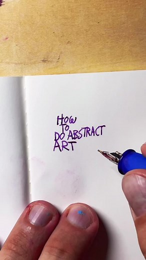 Simple Easy Portrait Painting: How to Create Abstract Art with Lines