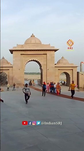 Cinematic View of Shri Kashi Vishwanath Dham Corridor Varanasi #indiansrj