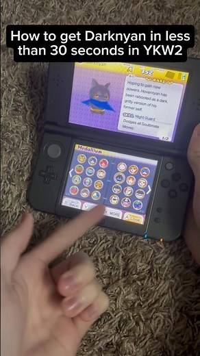 How you get Darknyan fast in Yo-Kai Watch 2!#yokaiwatch #nostalgia #3ds #gaming #nintendo