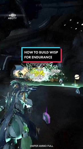 Wisp's Powerful Booty in Warframe