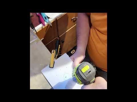 Making a Router base for a trim router #router #base #trim #diy #maker #drill #countersinks #create