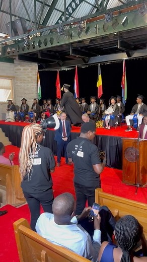 @kylanwekesa walking to receive his graduation certificate at heritage international school, he decided to work with me for a year then head to university if he needs too. | Amos Wekesa