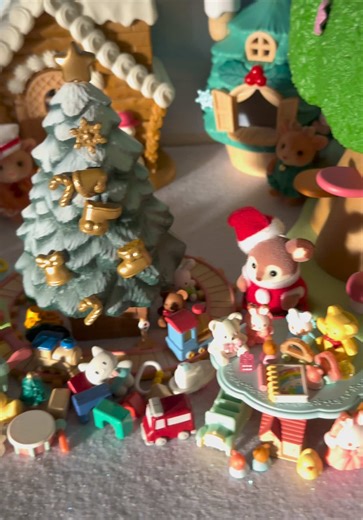 ❄️ ❄️ 🎁 🎁 #calicocritters #sylvanianfamilies #fyp #trinkets #christmas