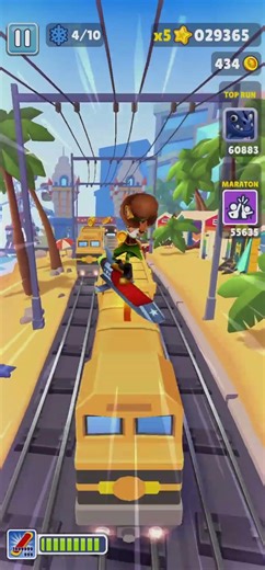 Subway Surfers Gameplay 🏃‍♂️🔥 #Shorts #SubwaySurfers