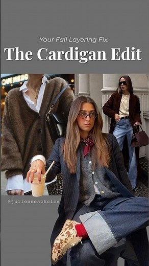 The Cardigan Edit | 5 Ways to Layer This Fall