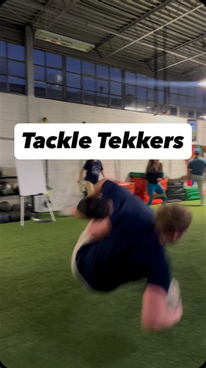 Sam Mace on Instagram: "Tackle Tekkers💥✂️ An effective low tackle needs two opposite forces being applied to the ball carrier at once. One massive force driving them backwards through the shoulder and one massive force pulling the legs backwards (not up) with the arms. This will take away their base of support and drive them backwards all at once. Make sure to avoid dump tackling by driving the legs hard, staying heavy through the chest and pulling back not up. Keep Stacking Days 🧱 WalkTheWalk
