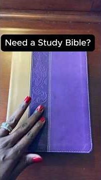 BARBOUR KJV STUDY BIBLE REVIEW | Large Print Edition #BibleReview #StudyBible #KJVBible
