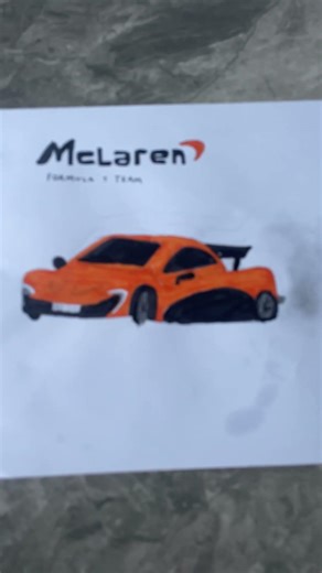 McLaren P1 drawing #art #artwork #sketch #drawing #shorts #shortsfeed #viral #blowup #views #like