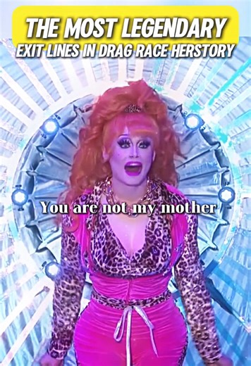 The Most Legendary Exit Lines in Drag Race Herstory #RPDR #RuPaulsDragRace #DragQueen #FYP #ForYou