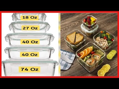 Discover the Largest 10-Piece Glass Container Set on Amazon for Fresh, Safe Food Storage