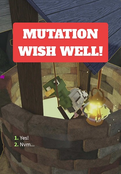 🚨 MUTATION “WISH WELL” IN BEAKS #beaks #fisch #roblox #robloxfyp #sharpclawsdev