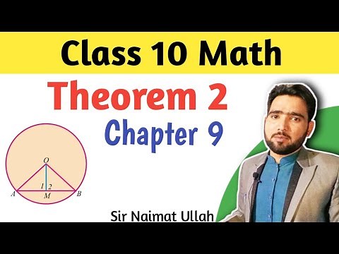 Theorem 9.2 Chapter 9 Class 10 Math | 10th Math Chapter 9 Theorem No 2 | Naimat Maths