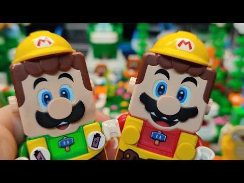 LEGO Super Mario Marker | How to build LEGO Mario Level | Tutorial | Testing the new World
