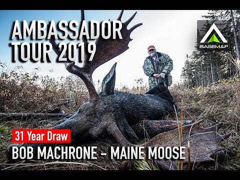 Maine Moose | Shane Maurice Guides A 31 Year Draw | BaseMap