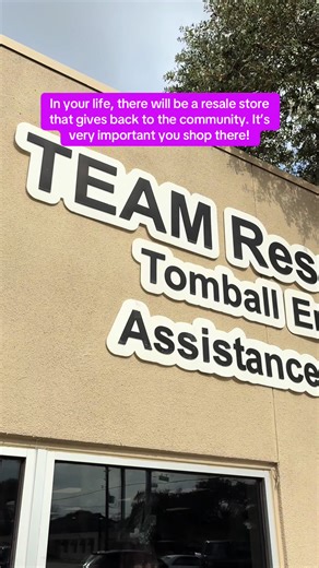 Support Your Community by Shopping at TEAM Resale