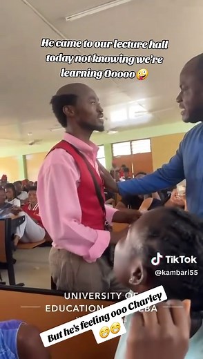 Hilarious College Lecture Prank Caught on Camera