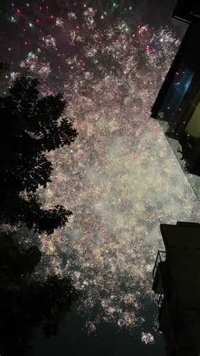 Mesmerizing Night Fireworks Display