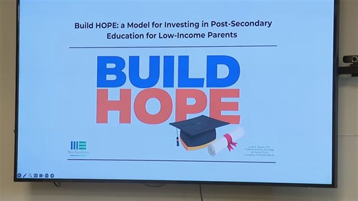 Build Hope Project touts how program helped Maine families complete education